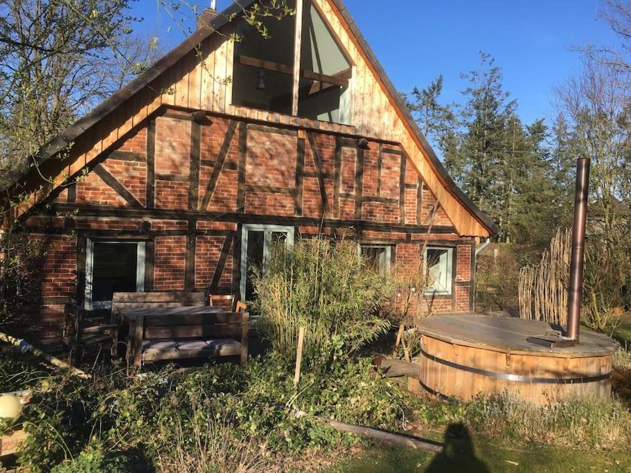 Wunderschoenes Bauernhaus An Der Elbe Bleckede Luaran gambar